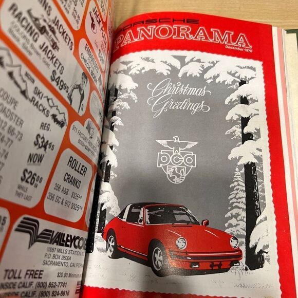 Porsche Panoramic Hardcover Bounded Magazines Vintage 1978 JAN-Dec  PCA - Picture 4 of 15